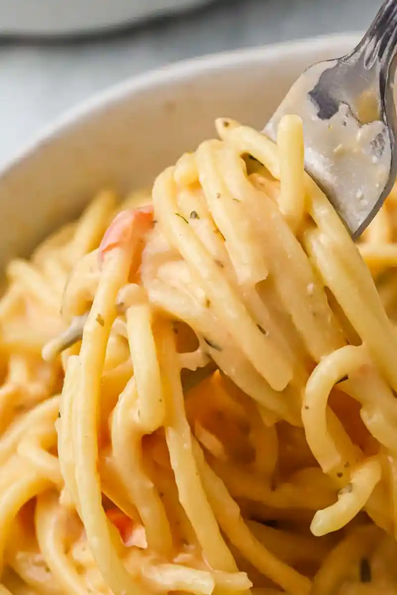 Creamy Slow Cooker Chicken Spaghetti 3 Recipe image