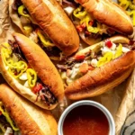 Savory Instant Pot Italian Beef Sandwiches 4 Savory Instant Pot Italian Beef Sandwiches