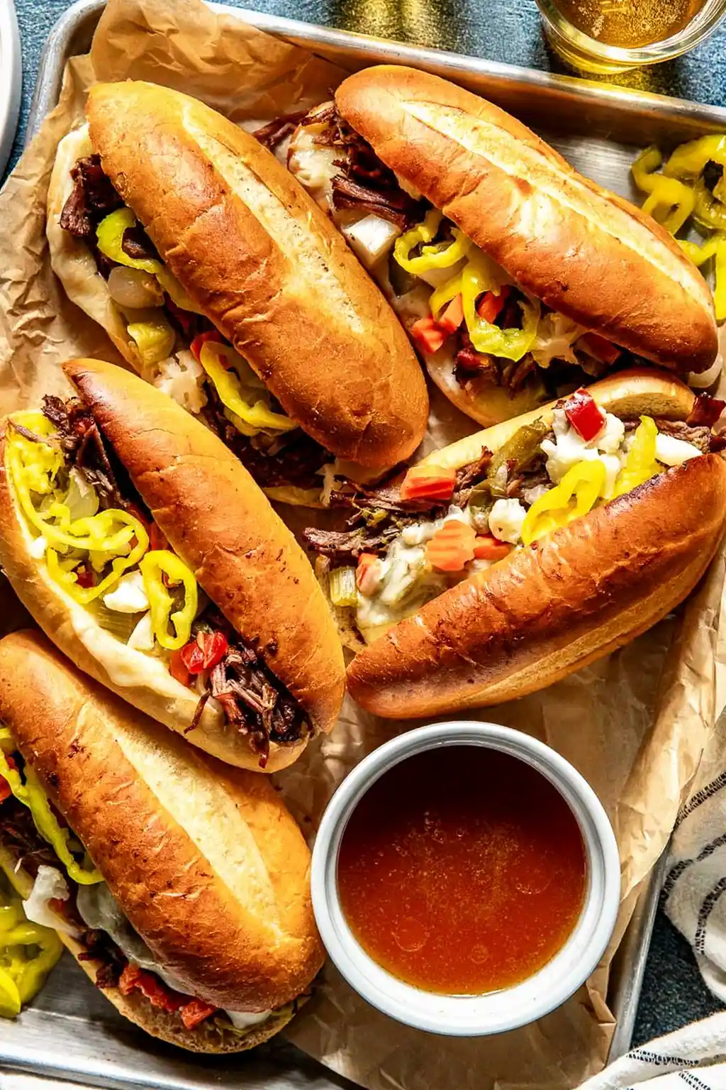 Savory Instant Pot Italian Beef Sandwiches 3 Recipe image