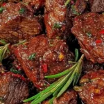 Slow Cooker Garlic Butter Steak Bites 4 Slow Cooker Garlic Butter Steak Bites