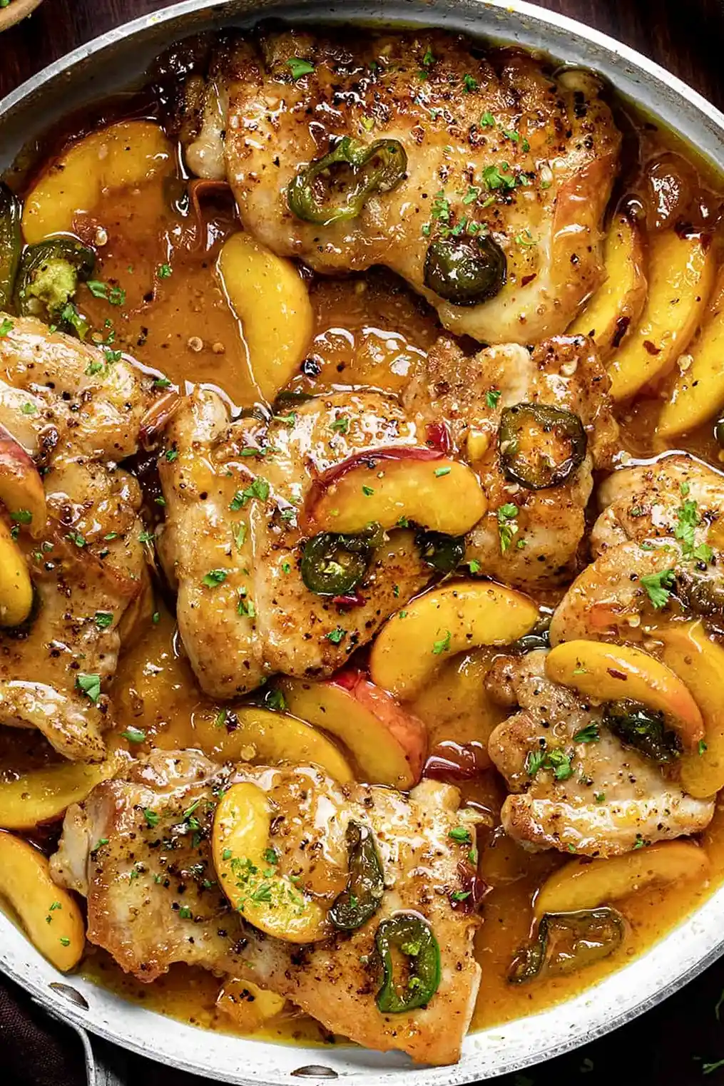 Spicy Jalapeno Peach Chicken 3 Recipe image