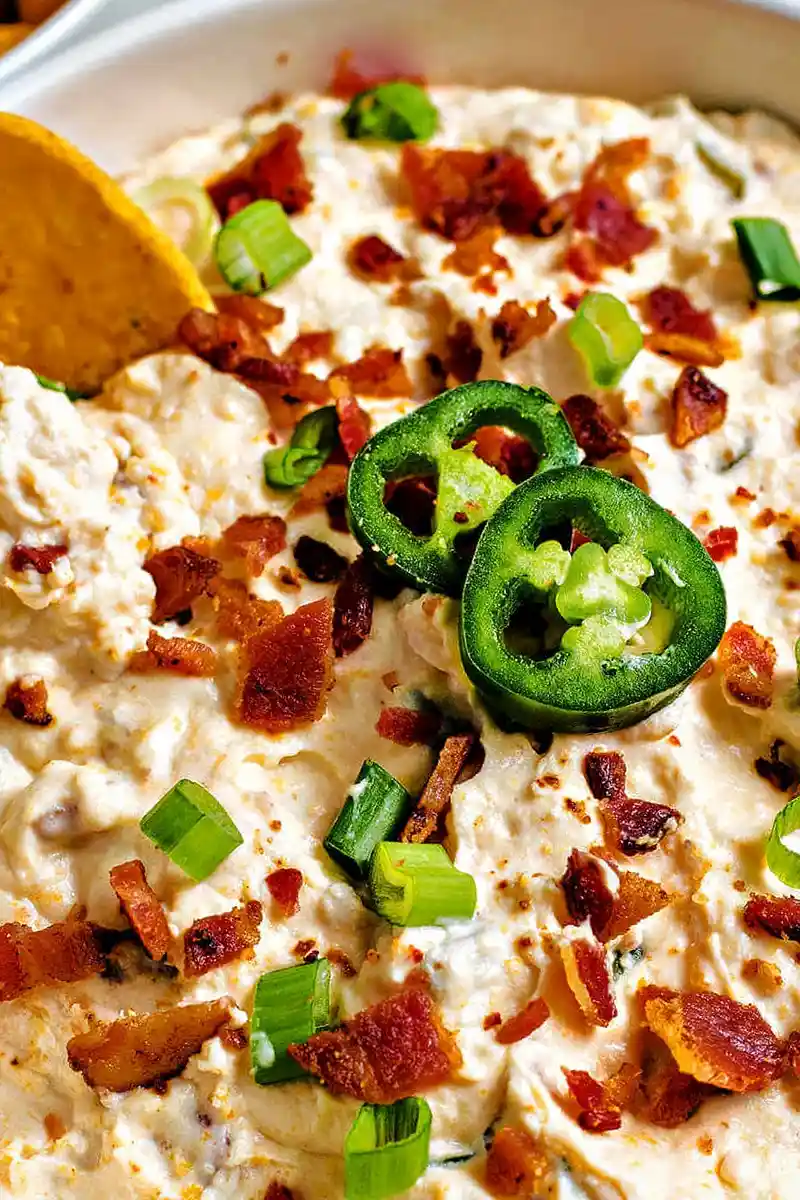 Slow Cooker Jalapeño Popper Dip 3 Recipe image