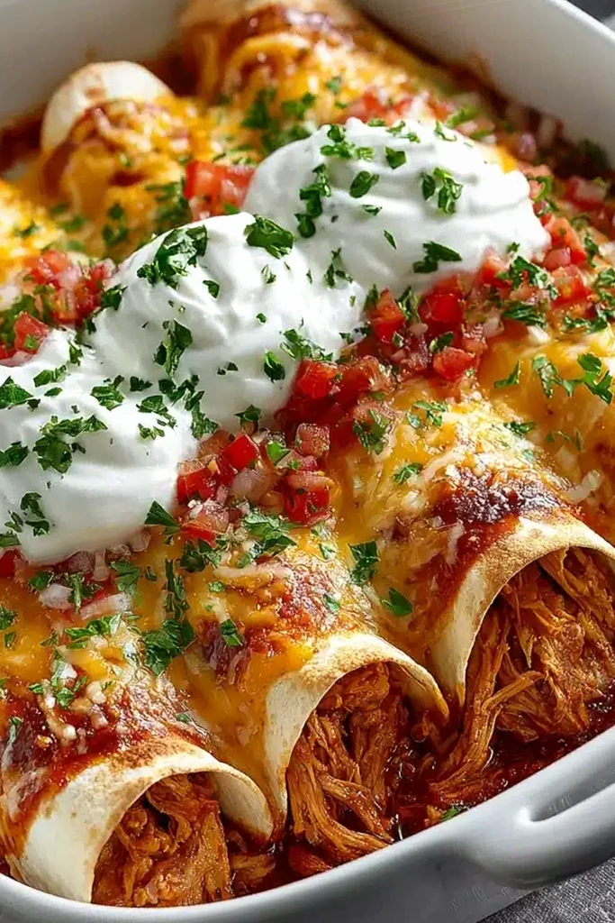 Creamy Chicken Enchiladas Recipe 3 Recipe image