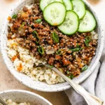 Savory Korean Beef Rice Bowls 4 Savory Korean Beef Rice Bowls