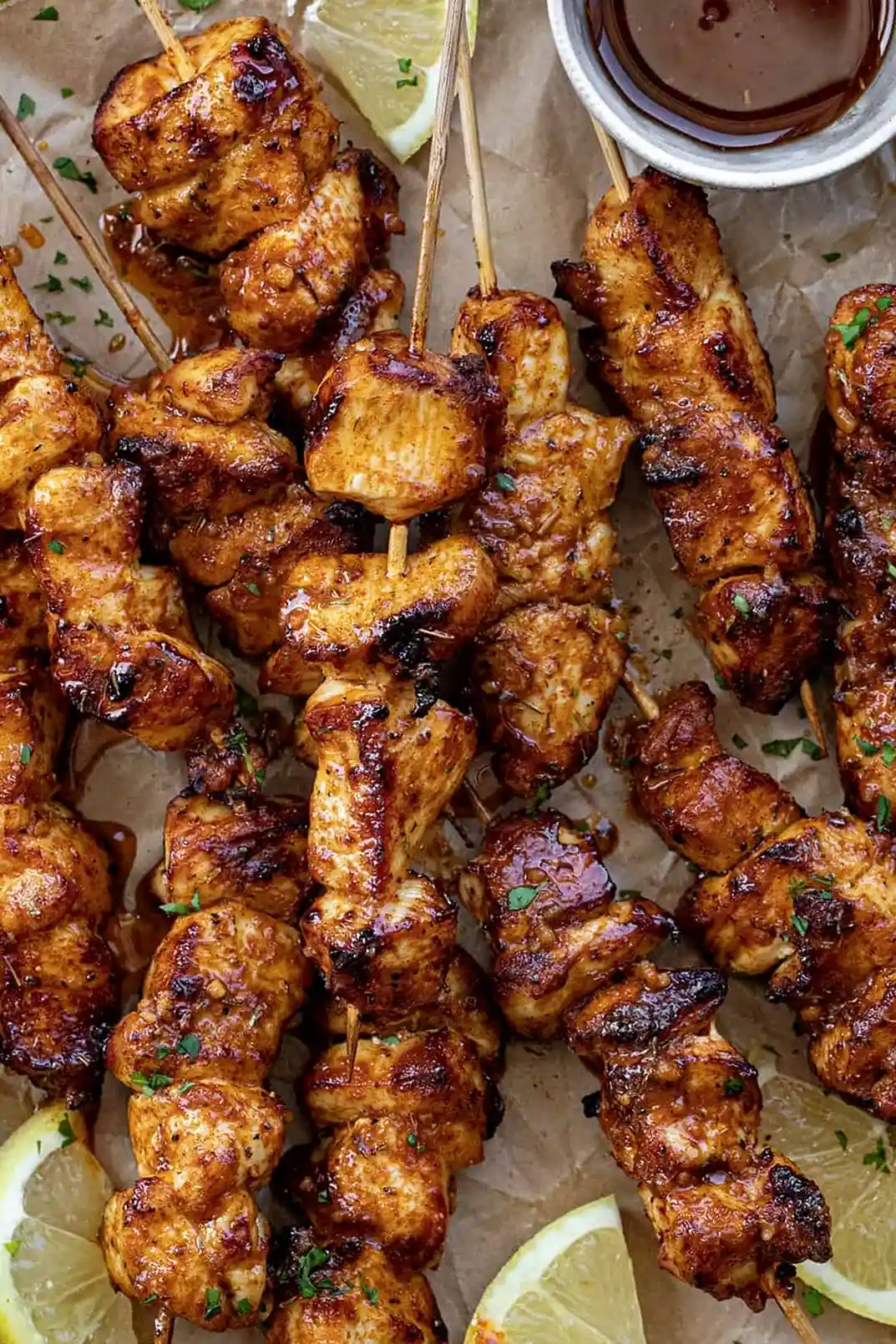 Zesty Lemon Pepper Chicken Skewers 3 Recipe image