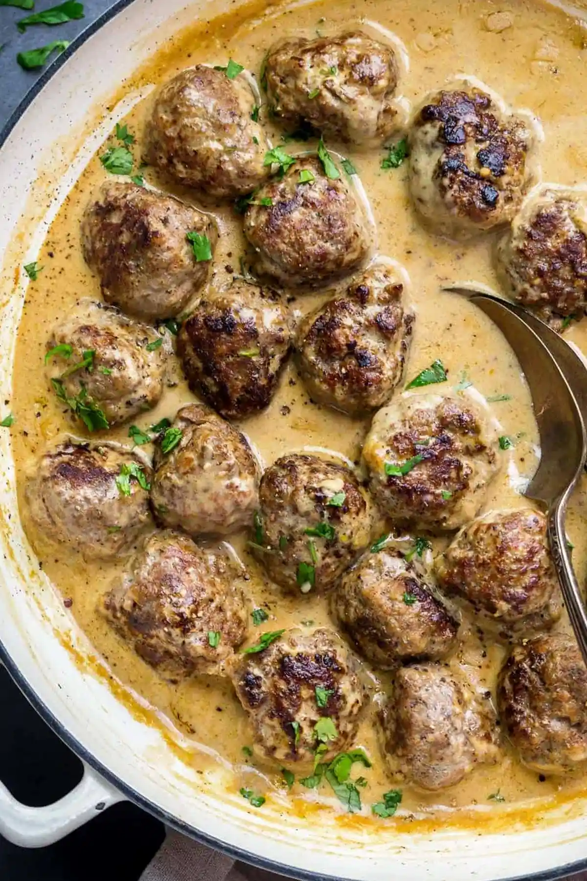 Savory Swedish Meatballs in Creamy Gravy 3 Recipe image
