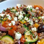 Mediterranean Ground Beef Stir-Fry 4 Mediterranean Ground Beef Stir-Fry