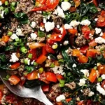 Mediterranean Ground Beef Stir Fry 4 Mediterranean Ground Beef Stir Fry