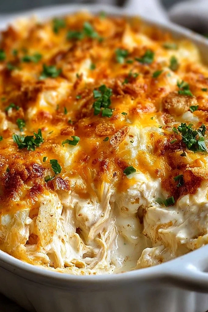 Creamy Golden Chicken Casserole 3 Recipe image