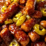 Savory Tangy Mississippi Chicken Cocktail Sausages 4 Savory Tangy Mississippi Chicken Cocktail Sausages