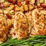 Parmesan Crusted Chicken Sheet Pan Dinner 4 Parmesan Crusted Chicken Sheet Pan Dinner