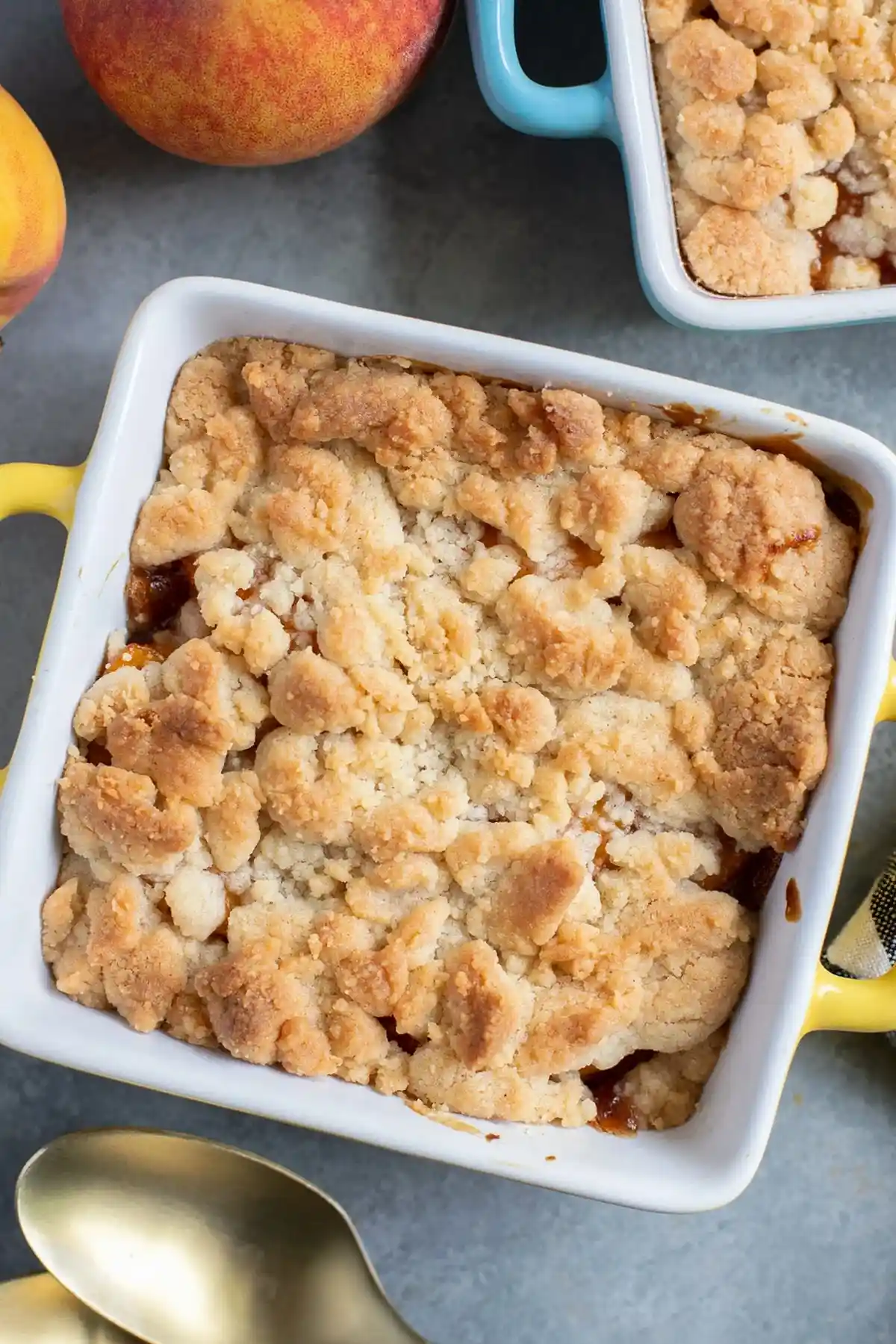 Peach Cobbler for Two 3 Recipe image