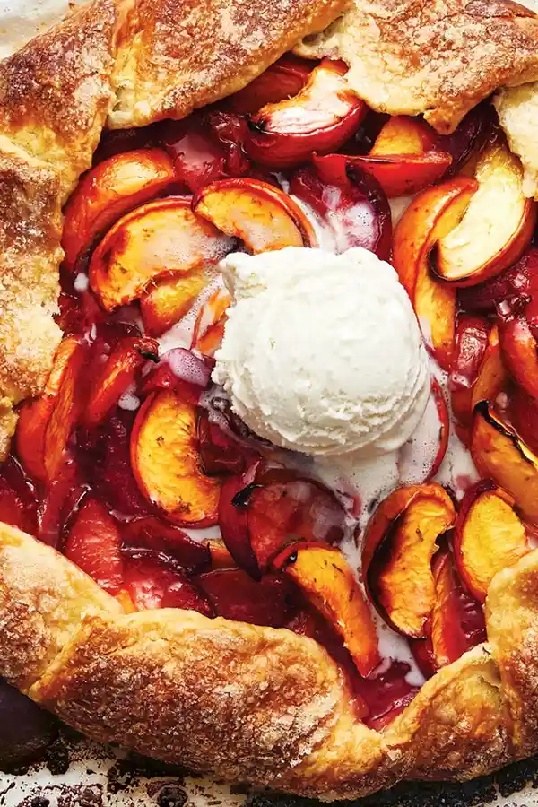 Peach-Plum Galette 3 Recipe image