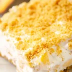 Creamy Peach Icebox Dessert 4 Creamy Peach Icebox Dessert