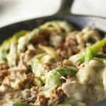 Ground Beef Philly Style Skillet 4 Ground Beef Philly Style Skillet