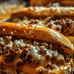 Philly Cheese Steak Sloppy Joes 4 Philly Cheese Steak Sloppy Joes