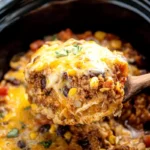 Slow Cooker Mexican Lasagna 4 Slow Cooker Mexican Lasagna