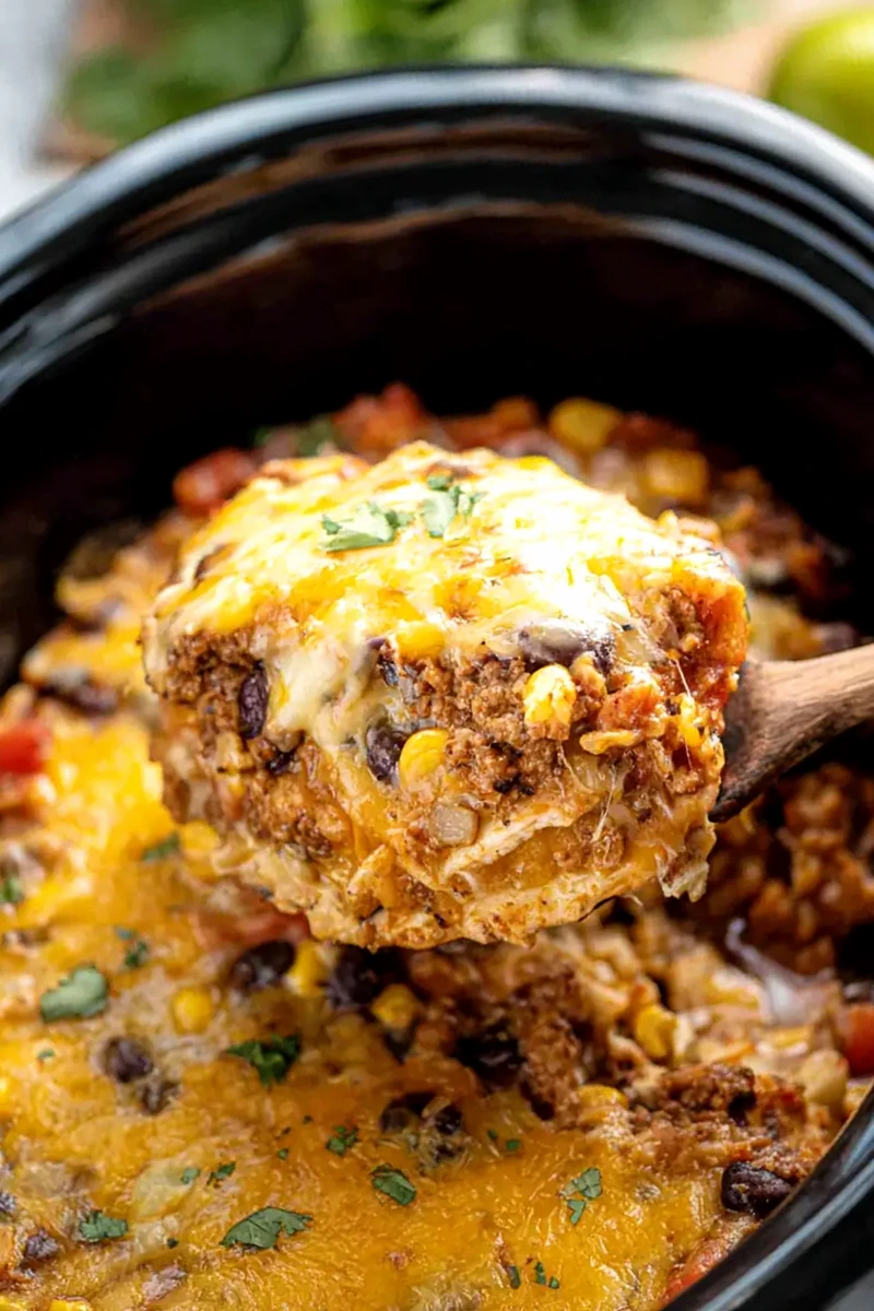 Slow Cooker Mexican Lasagna 3 Recipe image