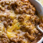 Cheesy Ground Beef Sloppy Joe Dip 4 Cheesy Ground Beef Sloppy Joe Dip