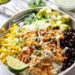 Easy Slow Cooker Chicken Burrito Bowl 4 Easy Slow Cooker Chicken Burrito Bowl