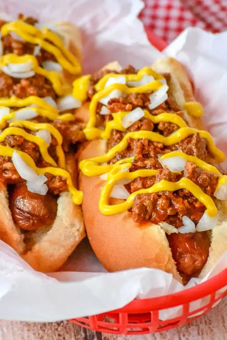 Slow Cooker Coney Island Hot Dog Chili 3 Recipe image