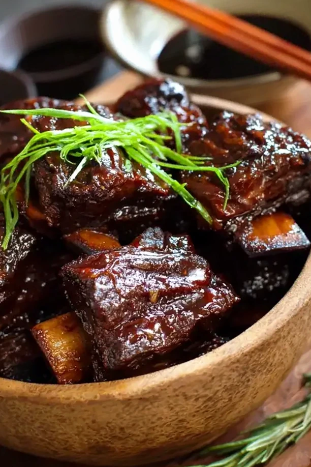 Tender Slow Cooker Beef Short Ribs 3 Recipe image
