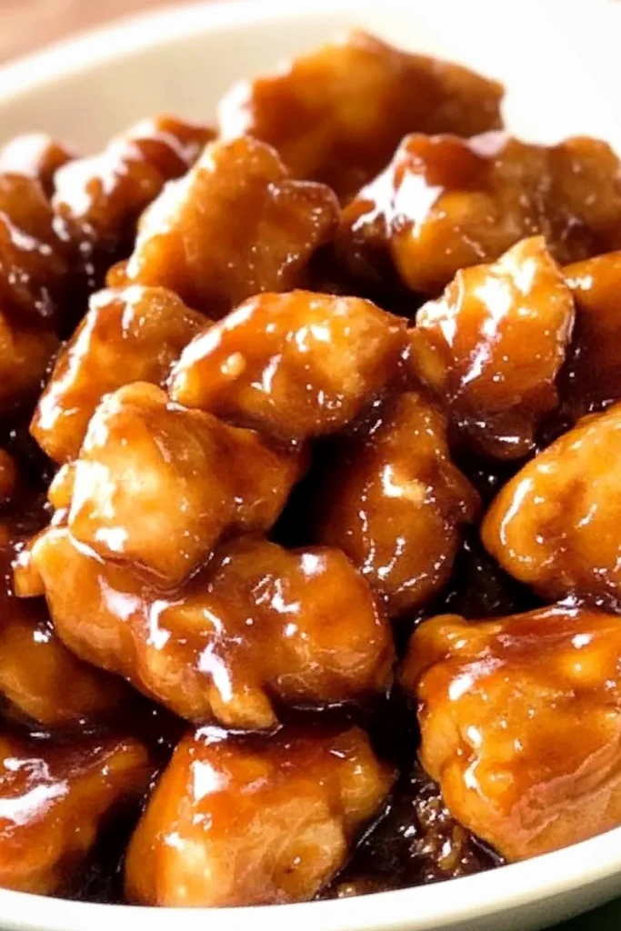 Slow Cooker Sticky Honey Chicken 3 Recipe image