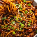 Sticky Garlic Chicken Noodles Recipe 4 Sticky Garlic Chicken Noodles Recipe