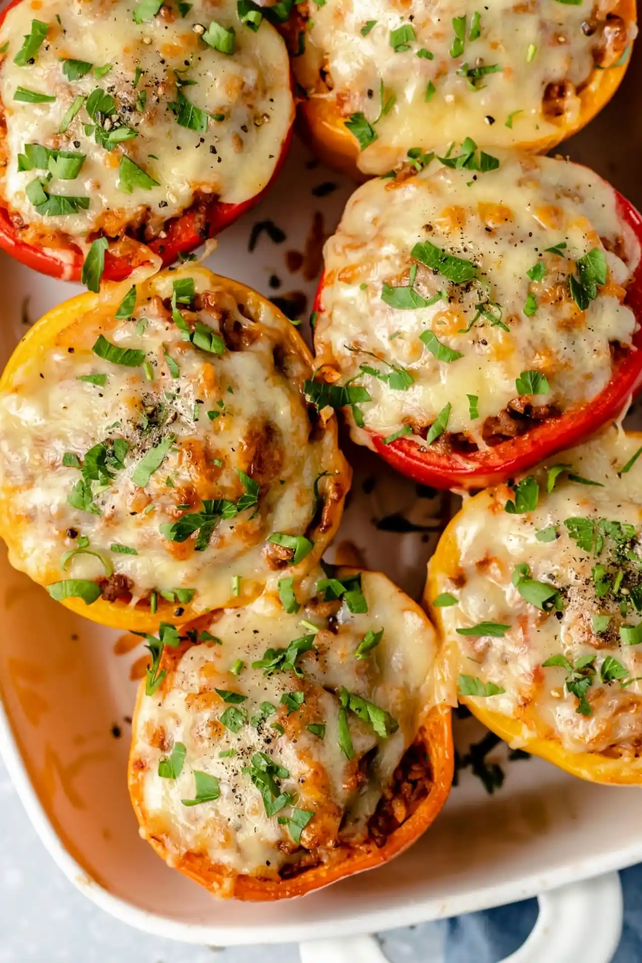 Seasoned Stuffed Bell Peppers 3 Recipe image