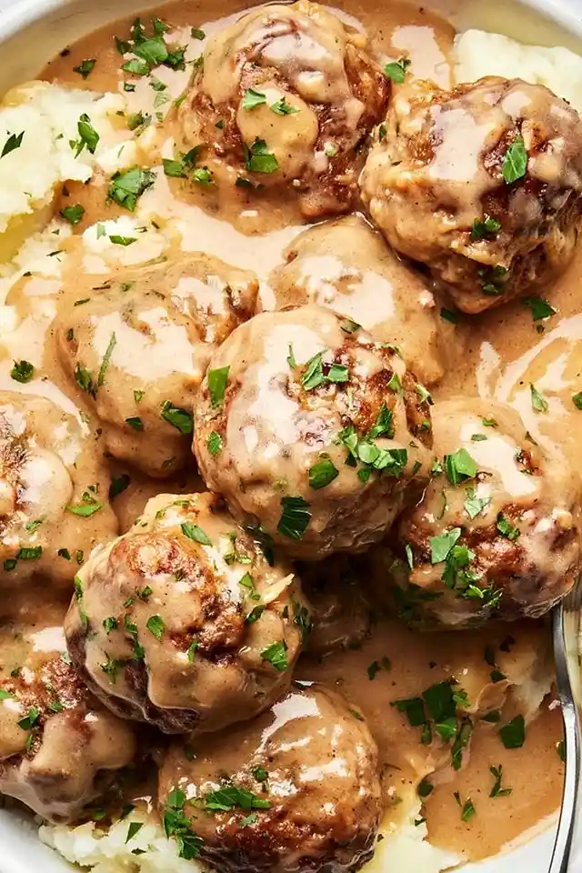 Creamy Swedish Meatballs with Savory Gravy 3 Recipe image