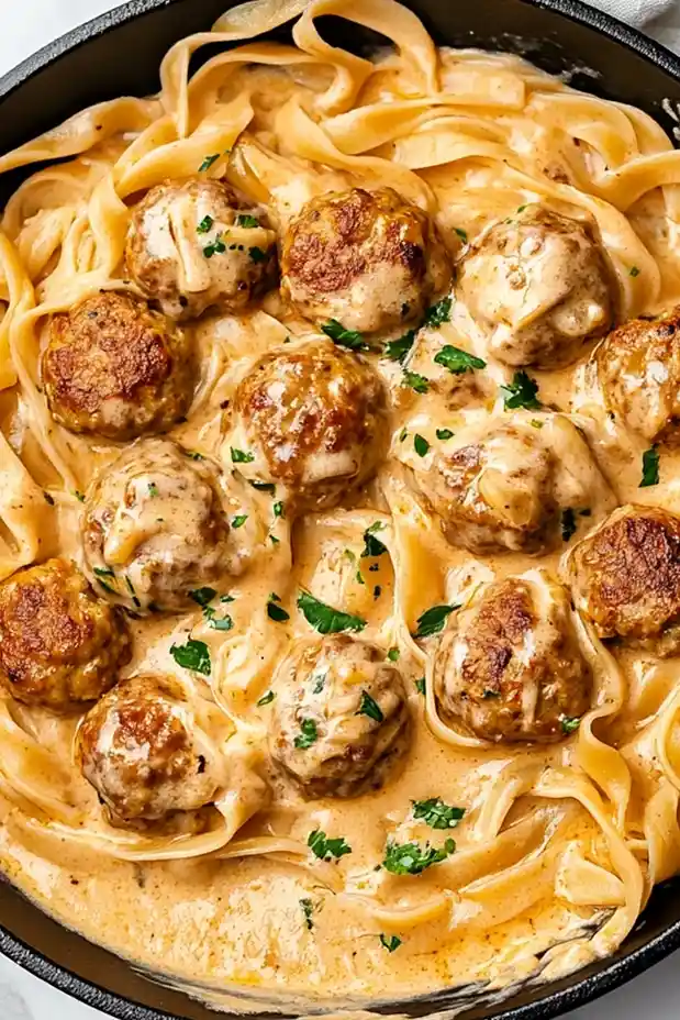 Creamy Swedish Meatball Sauce Guide 3 Recipe image