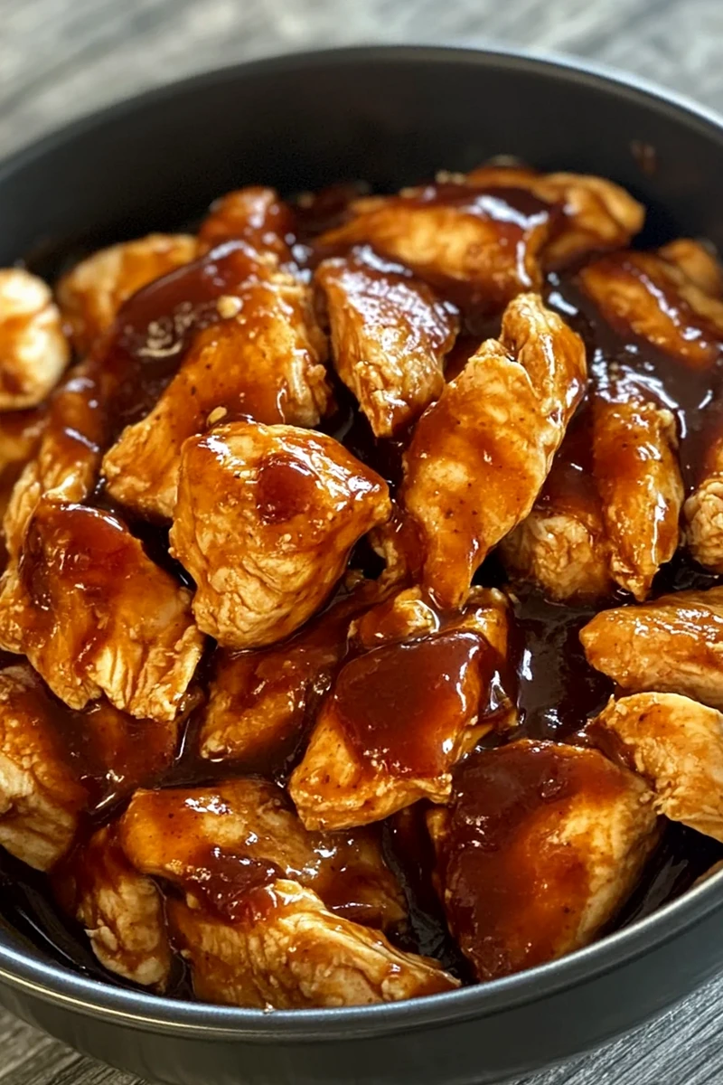 Slow Cooker BBQ Chicken with Sweet Baby Ray's 3 Recipe image