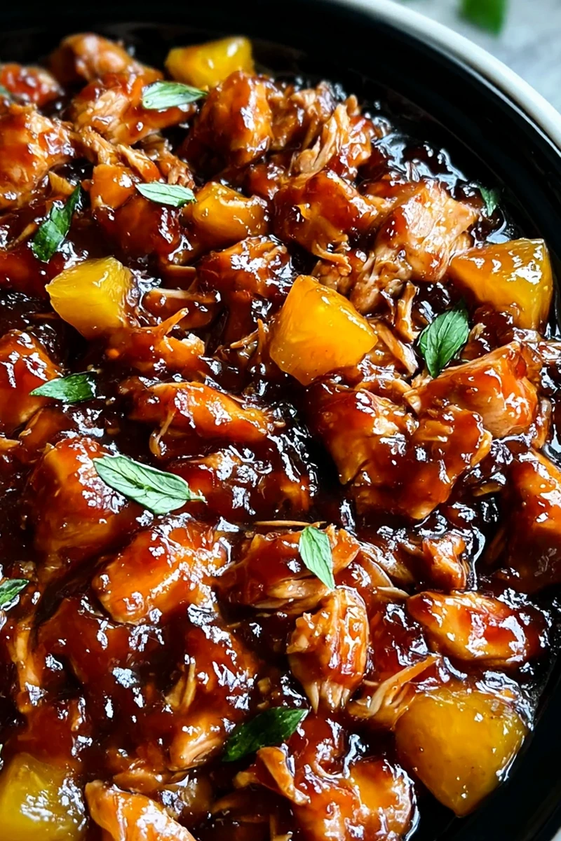 Tropical Slow Cooker Hawaiian Chicken 3 Recipe image