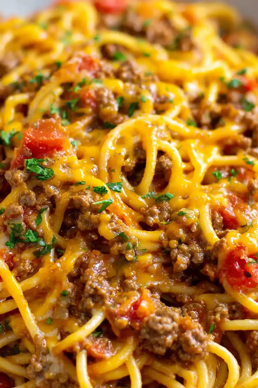 Savory Taco Spaghetti 3 Recipe image