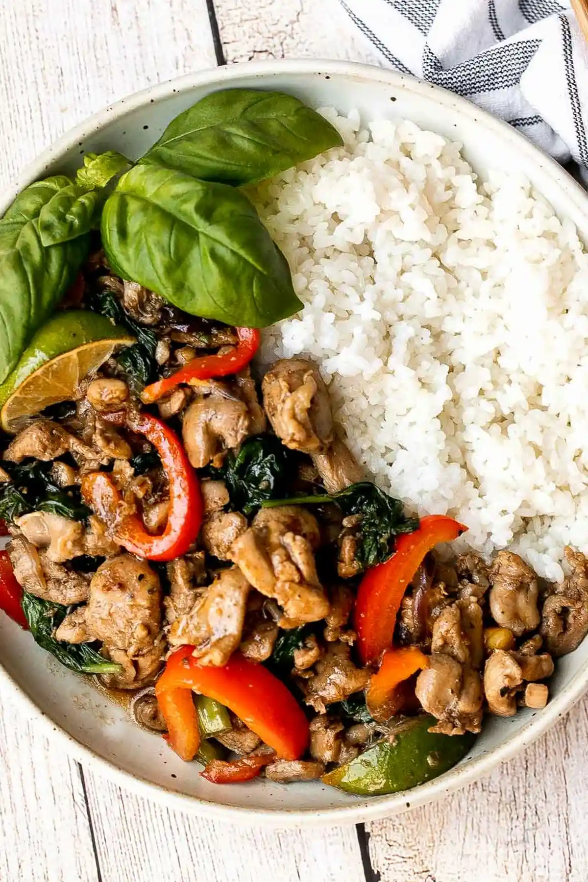 Thai Basil Chicken 3 Recipe image