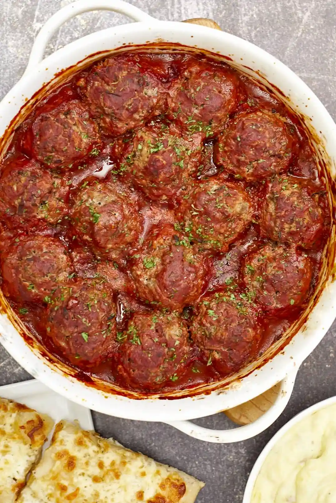 Savory Baked Porcupine Meatballs in Tomato Sauce 3 Recipe image