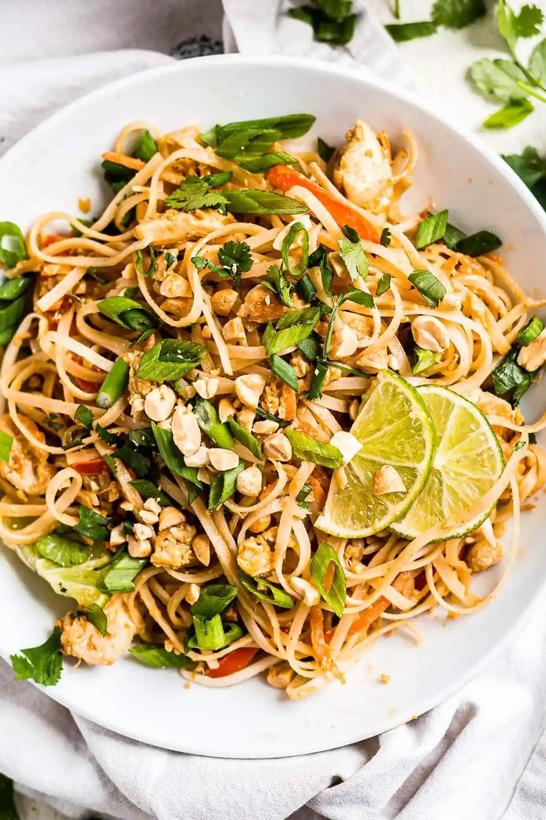 Healthy Chicken Pad Thai 3 Recipe image