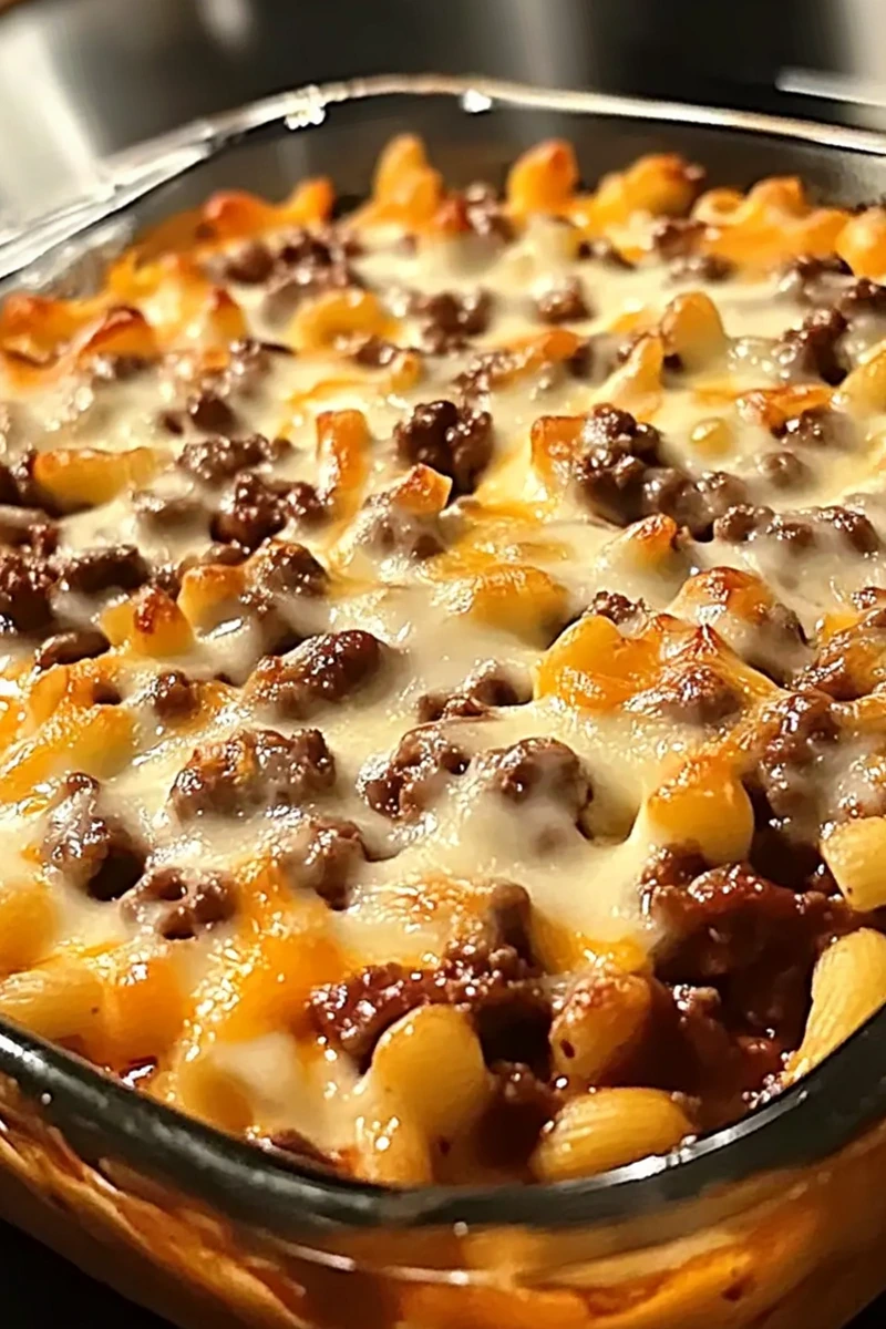Creamy BBQ Ranch Ground Beef Bake 3 Recipe image