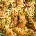 Creamy Lemon Garlic Chicken Scampi Pasta 4 Creamy Lemon Garlic Chicken Scampi Pasta