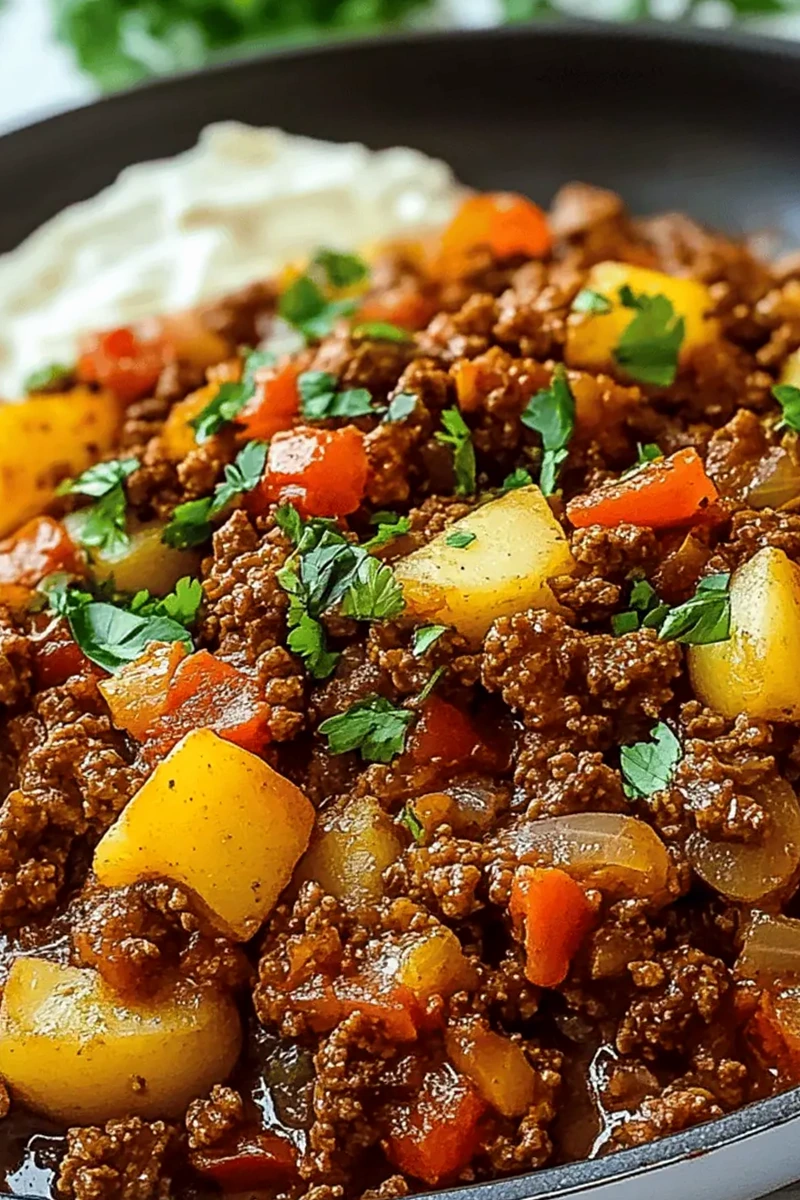 Savor Homemade Mexican Picadillo - Easy One-Pan Delight 3 Recipe image