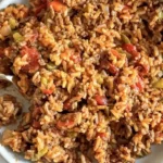 One-Pot Unstuffed Pepper Skillet with Ground Beef 4 One-Pot Unstuffed Pepper Skillet with Ground Beef