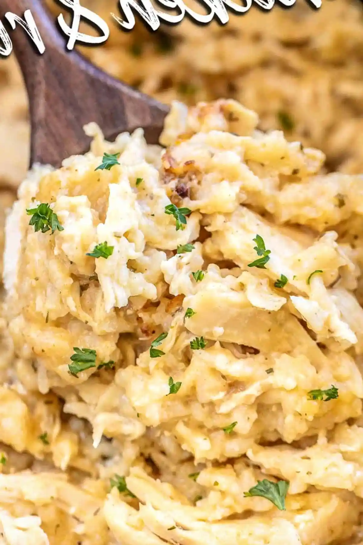 Creamy Slow Cooker Parmesan Chicken and Rice 3 Recipe image