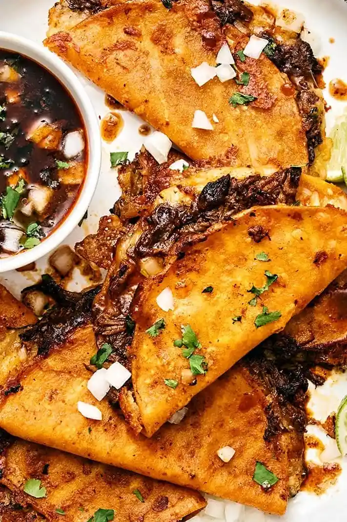 Slow Cooker Beef Birria Tacos 3 Recipe image