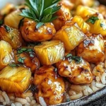 One-Pan Sweet and Savory Pineapple Chicken and Rice 4 One-Pan Sweet and Savory Pineapple Chicken and Rice