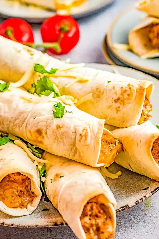Oven-Baked Cheesy Beef Taquitos 3 Recipe image