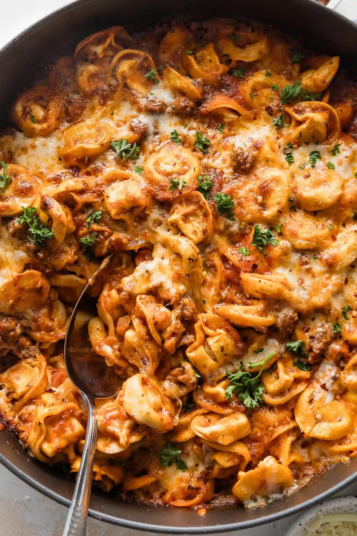 Baked Tortellini with Meat Sauce 3 Recipe image
