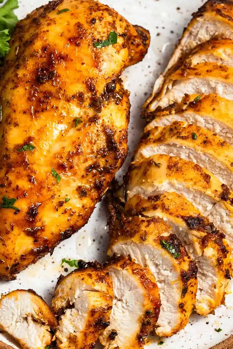 Juicy Air Fryer Chicken Breasts Without Breading 3 Recipe image