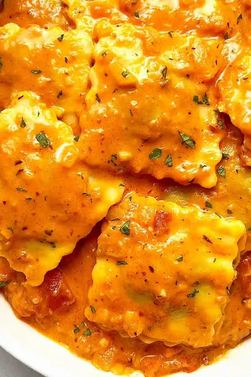 Creamy Tomato Rosé Ravioli Sauce 3 Recipe image