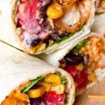 Southwest Chicken Wrap 4 Southwest Chicken Wrap