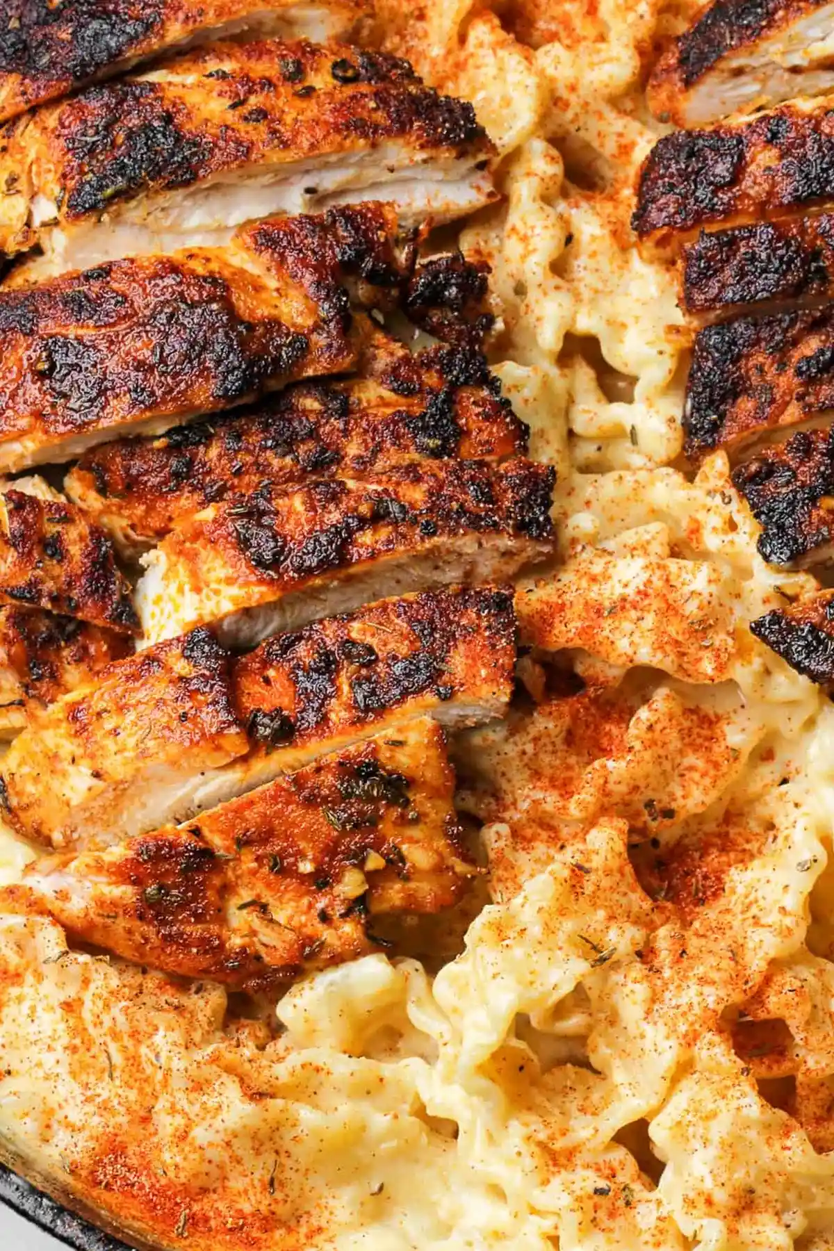 Zesty Blackened Chicken Alfredo Pasta 3 Recipe image
